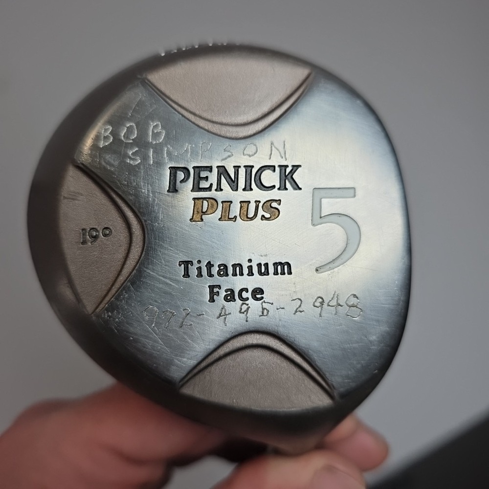 Penick Professional #5 Wood 19* Titanium Face Graphite - RH 42" Shaft